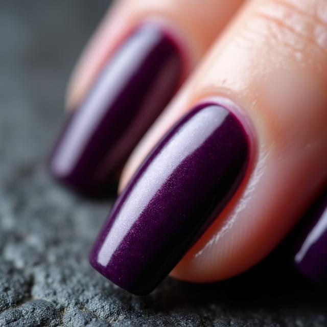 Modern dark gel polish trends