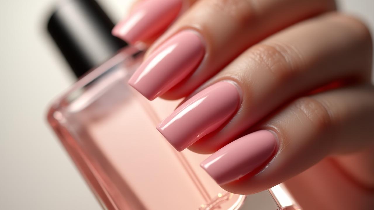 Perfect high-gloss gel manicure in San Francisco