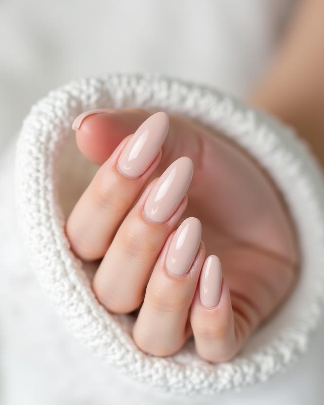 Minimalist luxury manicure