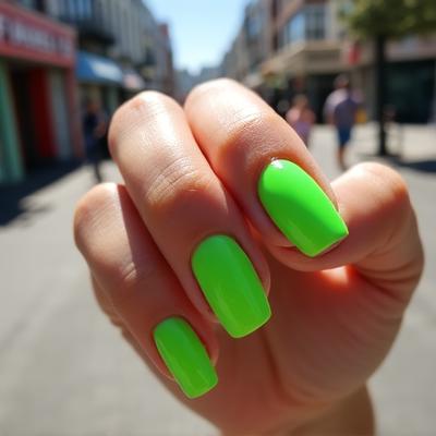 Instagram nail art post